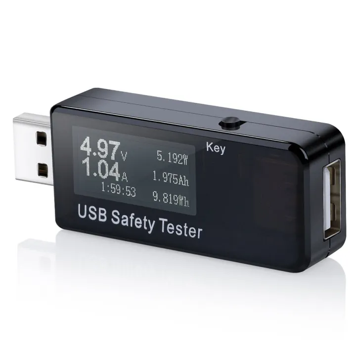 USB Digital Tester Current Voltage Monitor DC 5.1A 30V Amp Voltage ...
