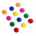 Small Colored Magnets for Whiteboard, Round Office Magnets Kitchen Magnets Refrigerator Magnets Fridge Magnets for Magnetic Message 12Pcs. 
