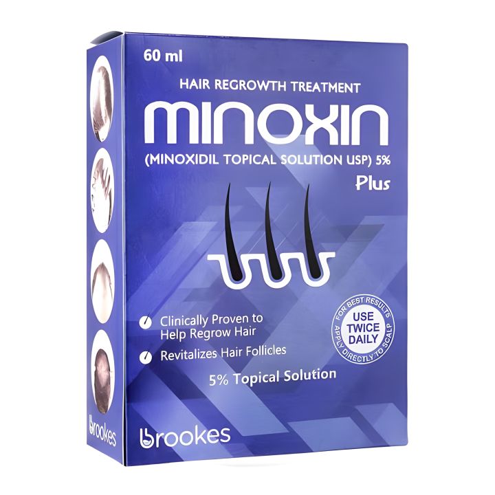 Minoxidil 5% Hair Topical Solution Hairfall Solution Hair Regrowth - Minoxin spray
