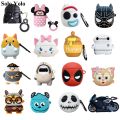 【Solo Yolo】Deadpool 3D Cover for Apple AirPods 1 2 3 3rd Case for AirPods Pro 2 2nd Case Cute Cartoon Earphone Protective Case Accessories. 