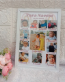 Baby birth Date frame for gift photoframe Birthday frame customized. 