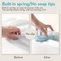 Rolling Soap Dispenser - Hands-Free Soap Roller Box for Bathroom, Kitchen & Sink - Foaming Soap Holder Tray, Soap Storage Container, Rotating Soap Box, Soap Rolling Brush, Soap Saver, Easy Soap Dispensing PROMISE TO SELL. 