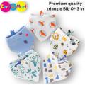 High Quality Cute Baby Triangle Bib with Button Tikon Bib Kids Cotton Bandana Bibs Feeding Saliva Towel Dribble Triangle Toddler 2020 New Babies Baby Boy Girls Burp Clothes Napkin Towel Baby Headband Scarf Headcover Washable 100% Cotton. 