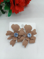 Trendy Flower Royal Elegant Earring Beautiful Design For Girls & Woman. 