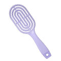 WBM Purple Rectangular Hair Brush | Hair Comb. 