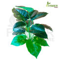 Farmer Store Green Artificial 18 Leaves Plant, Artificial Plants Large Size, Artificial Plants for Living & Drawing Room, Artificial Green Plants for Home Office Wedding & Party Decoration. 