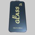 14 PRO OG 9H HARDNESS TEMPERED GLASS EDGE TO EDGE TEMPERED GLASS HD PLUS SCREEN PROTECTOR. 
