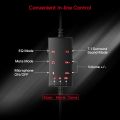 Redragon H376 Aurora USB Wired Gaming Headset 7.1 Surround Sound Over-Ear Headphone w/40 MM Audio Drivers, Advanced EQ Mode, 240g Lightweight. 