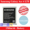 Samsung Galaxy Ace 4 Battery EB-BG313BBE Replacement Premium Quality 1500mAh For Samsung Galaxy Ace 4. 