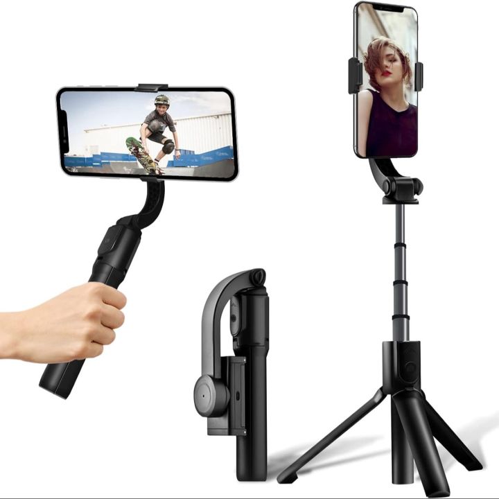 NEKAN Gimbal Stabilizer for Smartphones, Portable Phone Gimbal with Wireless Remote