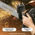 Professional 4 Inch/ 5 inch Angle Grinder Conversion Electric Saw - Multifunctional Household Woodworking Chainsaw Portable Mini Small Logging ChainsSaw Machine - 220V. 