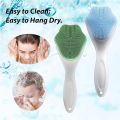 Cat Paw Silicone Face Scrubber, Silicone Face Scrubber Handheld Facial Brush Silicone Facial Cleansing Brush. 