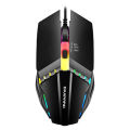 AOQELO AMG2 Wired RGB Gaming Mouse - Mechanical Design, Noiseless, Anti-Slip Gaming Design. 