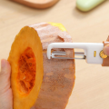 Stainless Steel 2 in 1 Fruit cutting Knife with Peeler For Peeling and Cutting, Outdoor Picnic Tool, Kitchen Gadget. 