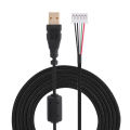 2M Universal USB Gaming Mouse Mice Cable Cord Replacement For Lo tech G500 G502. 