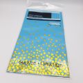 BLUE GOLDEN POLKA DOT TABLE COVER ( 137 CM X 183 CM ). 