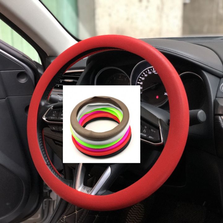 【AJWJ】Car Steering Wheel Cover For Suzuki SX4 SWIFT Alto Vitara Jimny S-cross Splash