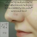 Pure Silver (chandi) Nose Pin with Easy Lock Stones For Women. 