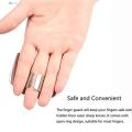 Kitchen Cut Finger Protector Tool Stainless Steel Finger Guard Safe Vegetable Cutter Hand Guard Tool for Kitchen Cut Finger Protector Gadget. 