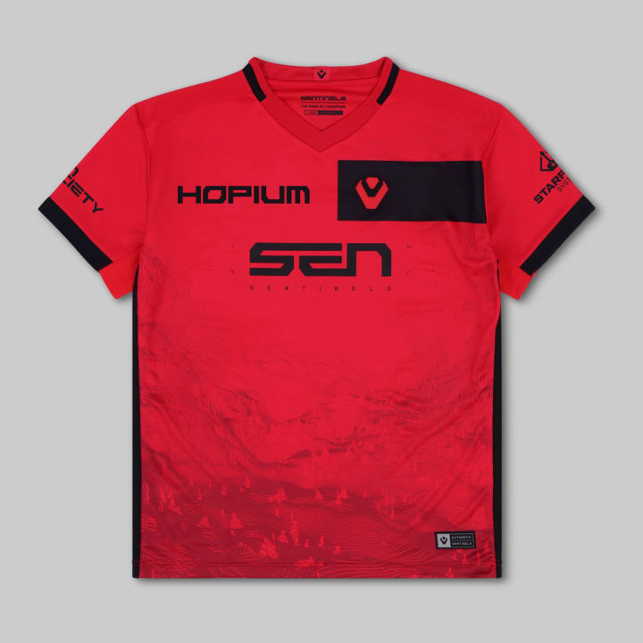 2025 New sentinels AUTHENTIC PRO JERSEY,KOREA sentinels E-sports Valorant Game VCT Championship Limited Team Uniform Short Sleeve T-Shirt