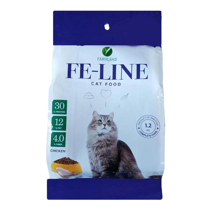 Feline Cat Food 1.2 kg - Protein 30% Fat 12%