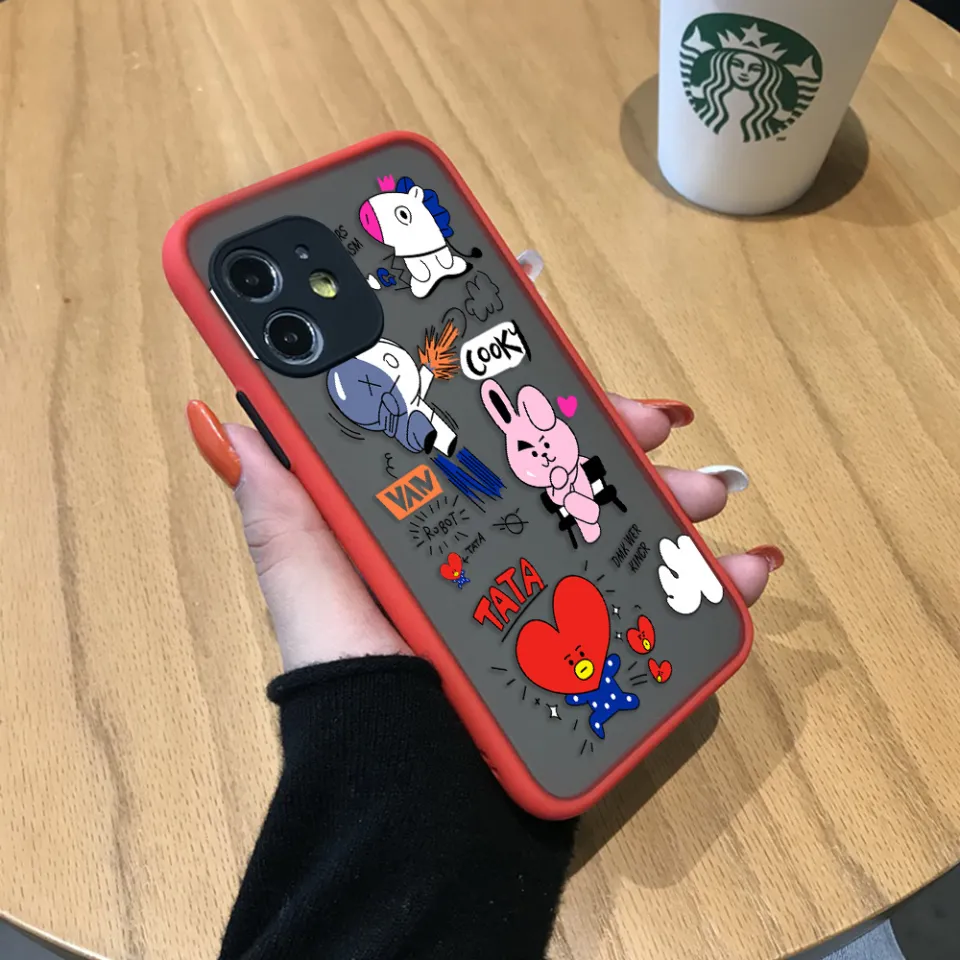 UCUC for Samsung Galaxy S9 Back Cover BTS Anthropomorphic Image