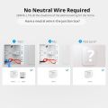 SONOFF ZBMINI-L Zigbee 3.0 Smart Light Switch, Compatible with Alexa, SmartThings Hub, Google Home, SONOFF ZBBridge – No Neutral Wire Required 1Pack. 