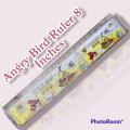 Puzzle Ruler / Scale - Puzzle with Ping Pong Game Ruler 8 Inches ( Angry Bird and Frozen). 