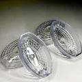 4 Crystal Indicator Cover for 125 Motorcycle Full package 4 White Indicator Cover Package for 125 Motorbike. 