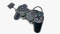 PlayStation PS2 Dual shock 2 Wired Controller- Black. 