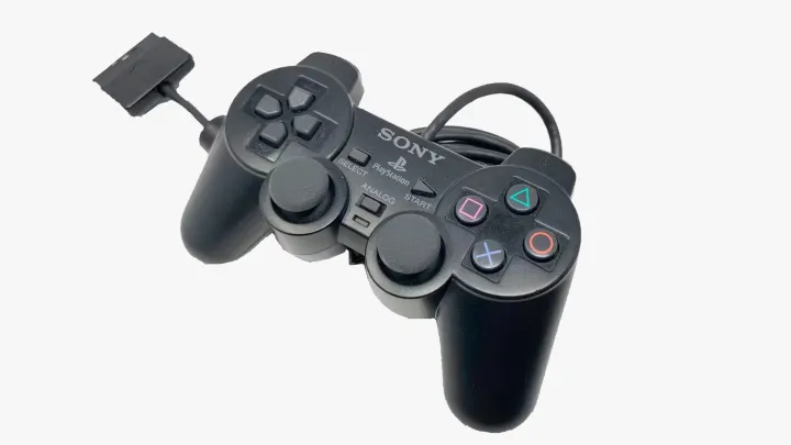 PlayStation%20PS2%20Dual%20shock%202%20Wired%20Controller-%20Black%20-%20Image%202