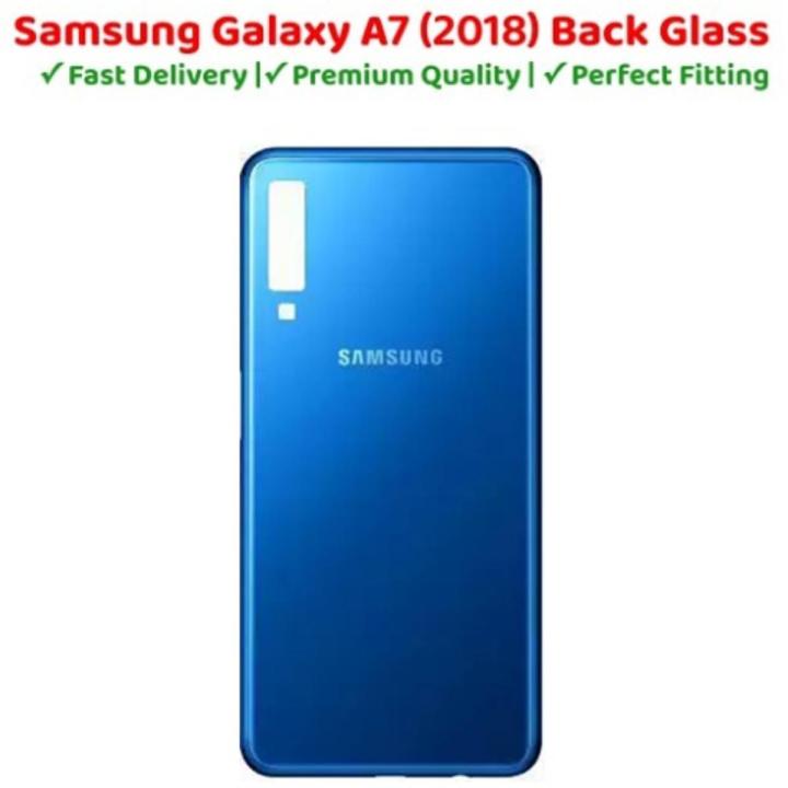 Samsung A7 2018 / A750 Back Glass Battery Cover Rear Door Housing Case For Samsung A7 2018 / A750 Back Glass Battery Cover Replacement