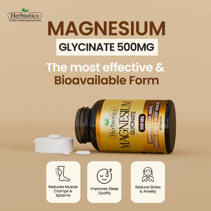 Herbiotics%20Magnesium%20Glycinate%20500mg%20%7C%20Sleep,%20Muscle%20&%20Nerve%20Support%20%7C%2060%20Tablets%20%7C%20Dietary%20Supplement%20-%20Image%203