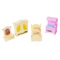 L.O.L. Surprise! Real Wood Doll House With New Family & 25+ Surprises Doll Set Toy Princess Playset Perfect Gift For Your Baby Girl Multicolor. 