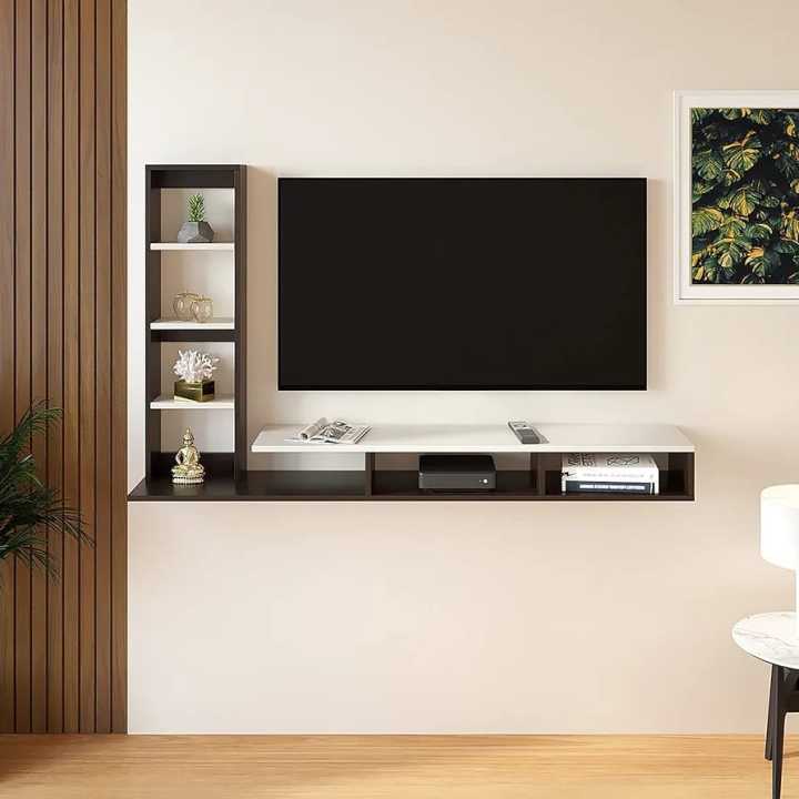 Led tv shelf Wall mounted Lcd racks Wall Mounted Media Console Floating TV Shelf Tv entertainment unit Floating tv rack