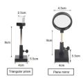 Physical Optics Experiment Set Convex Lens Concave Lens Triangular Prism Plane Mirror Convex Mirror Optical Lens. 