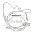 Air Tube Earbuds, Noise Reduction 3.5mm Air Tube Headset for Laptop. 