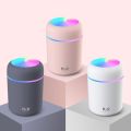 【BestGO】Portable 300ml Electric Air Humidifier Aroma Oil Diffuser USB Cool Mist Sprayer with Colorful Night Light for Home Car. 