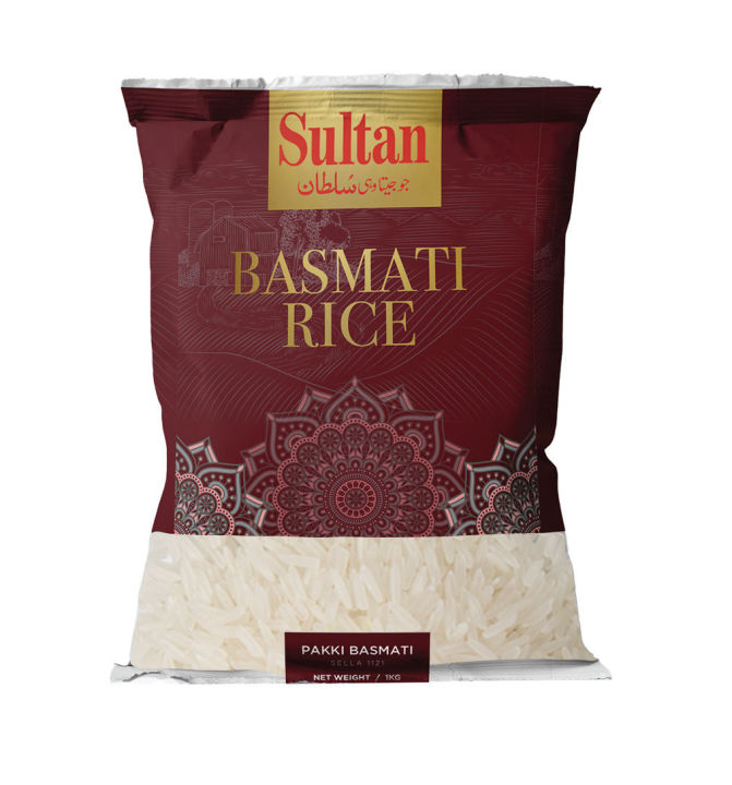Sultan Pakki Basmati Rice 1KG