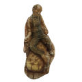 Man On A Bench Ornament Figurine. 