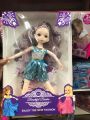 High Quality 10 to 12 Inches Bendable Look-a-like Cute Korean Barbie Doll/Fairy Princess Angel Doll/ 18 to 21 Moveable Joints Toy Doll for Kids - With Chest Press Light Music Feature/Functionable. 