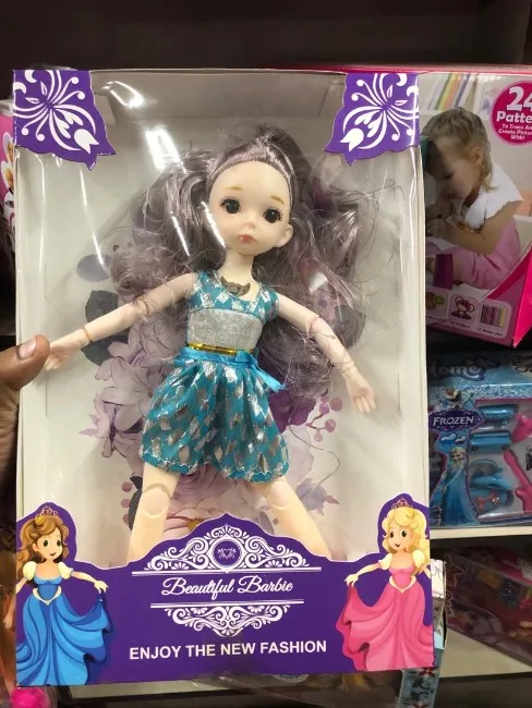 New%2010-12%20Inch%20Bendable%203D%20Princess%20Doll%20with%2018%20Joints,%20Moveable%20Chest,%20Light%20&%20Music,%20Fashionable%20Doll%20for%20Kids%20-%20Ideal%20Gift%20for%20Girls%203-8%20Years%20-%20Image%208