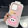 Trendy Cute Cartoon Spongebob Patrick Star Couple Soft Cover Compatible for IPhone 15 11 16 13 14 12 Pro Max X 15 16 14 Plus XR XS Max Luxury Skin Feel Leather Texture Case. 