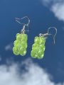 Gummy Bear Earrings in multi-colors. 