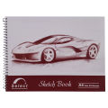 Set of Sketch Book & Sketch Pencils (20 A4 Sheets and 12 Pencils). 