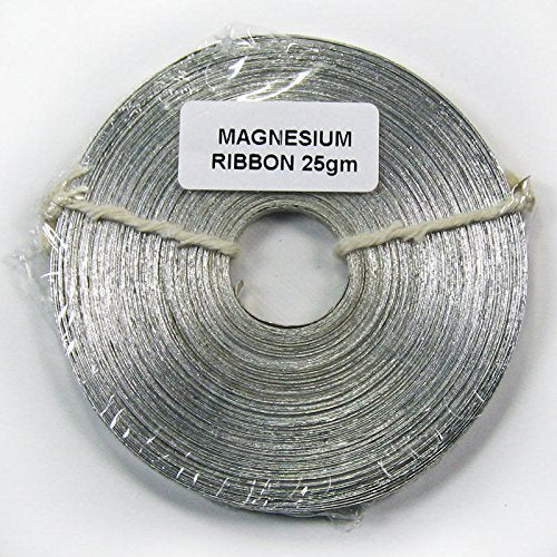 Magnesium Metal Ribbon Coil (25 Grams) Lab Study and Scientific kits Purpose