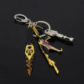 Valorant Keychains Champions 2023 Kunai Vandal Collection 10cm Game Metal Weapon Model Pendant Accessories Keychains Gifts Toys. 