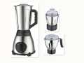 Super Crest Blender 1000W High Performance Power Blender for Kitchen Professional Blender Smoothies Mixer Maker 3in1 With 1.5L Jug And 800ml Chopper & 400 Grinder Power Full Motor Easy To Operate or Clean and Safety & Long Service Life, for ice Crushing,|. 