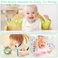 12PCS Toddler Forks Toddler Utensils,Stainless Steel Baby Forks,Kids Silverware Children's Cutlery Set for Self Feeding. 