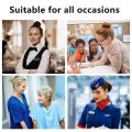 New 10Pc 30/50/60cm Ultra Fine Inviible Hairnet for Women Girl Elaticity Black Meh Hair Net Durable Edge Bun Cover Durable Headdre. 